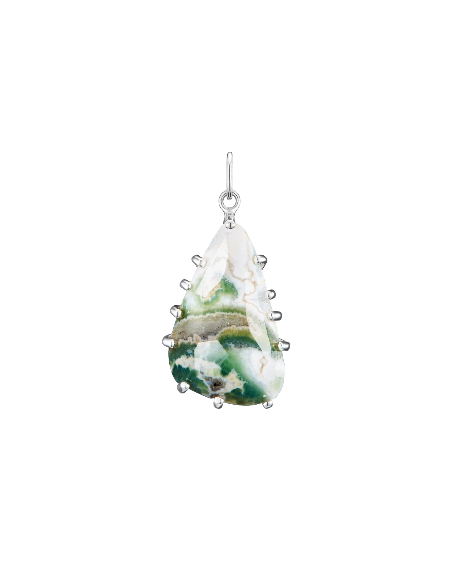 подвеска ocean bloom (яшма)