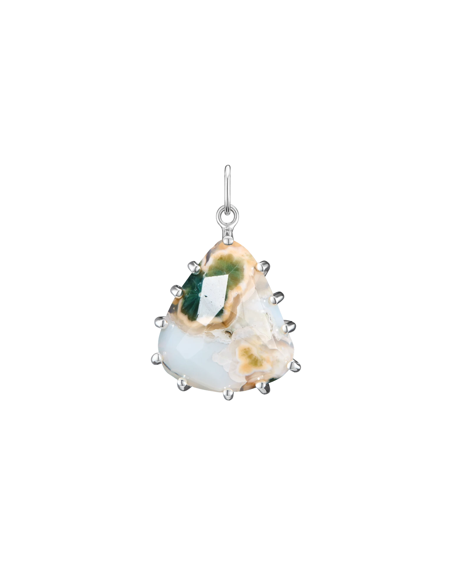 подвеска ocean bloom (яшма)