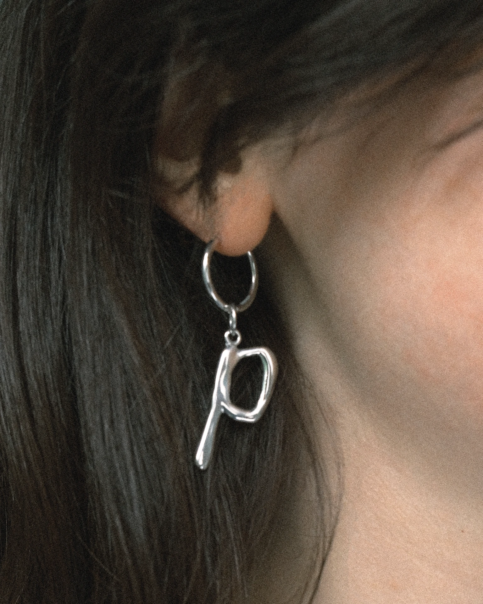 подвеска-буква p (родирование)