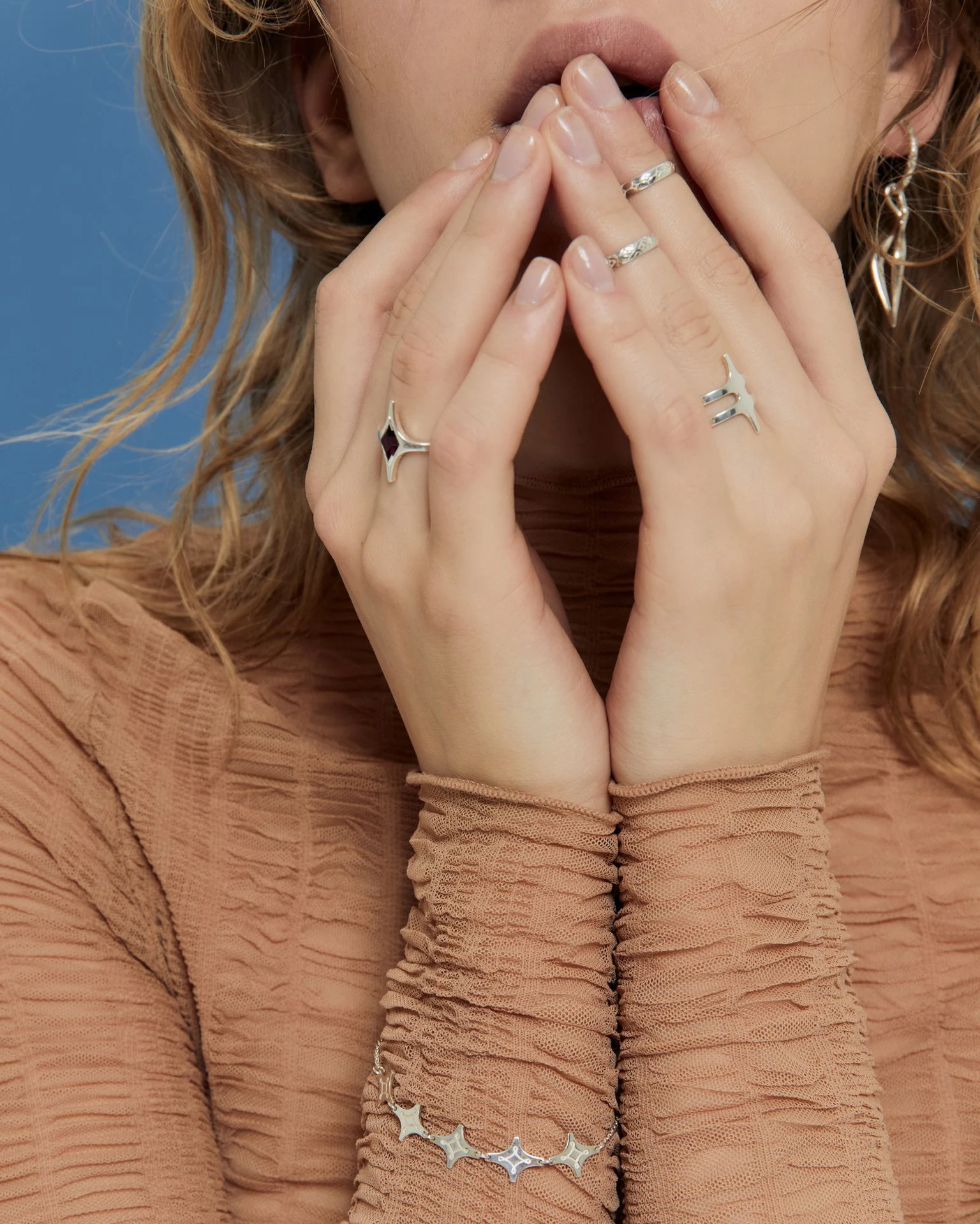 кольцо на фалангу armas