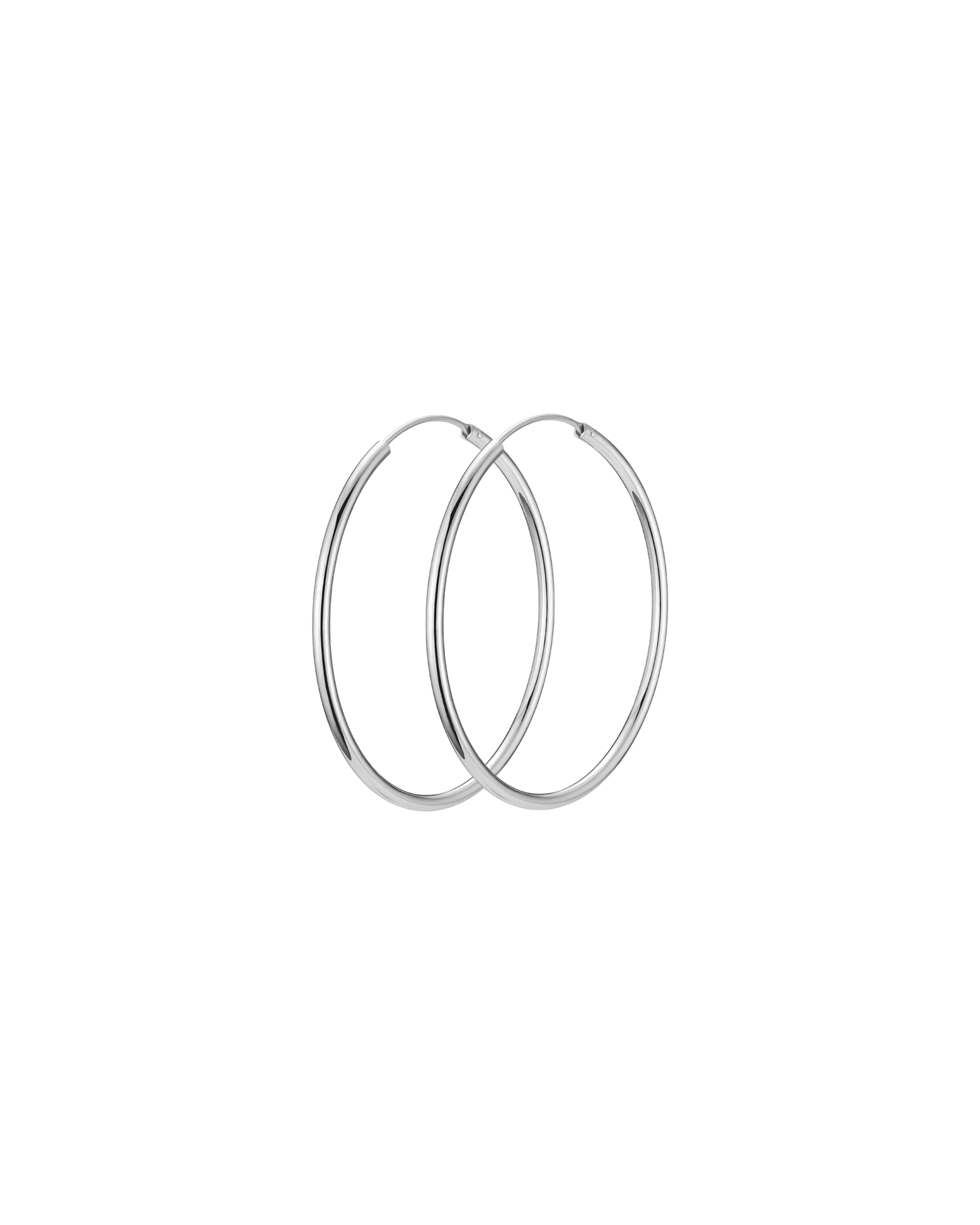 серьги конго 50 мм (родирование)