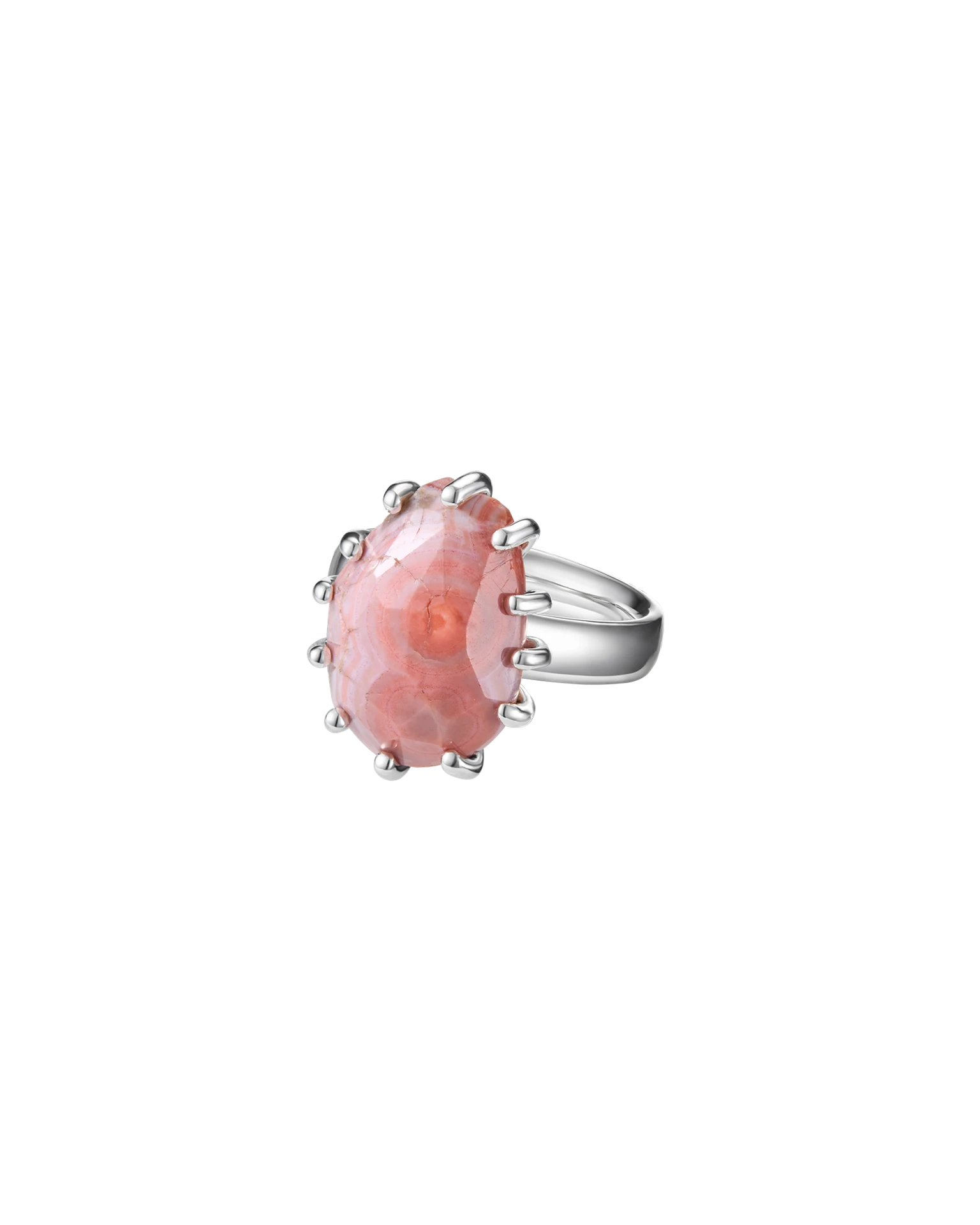 кольцо ocean bloom 15.0 размер (яшма)