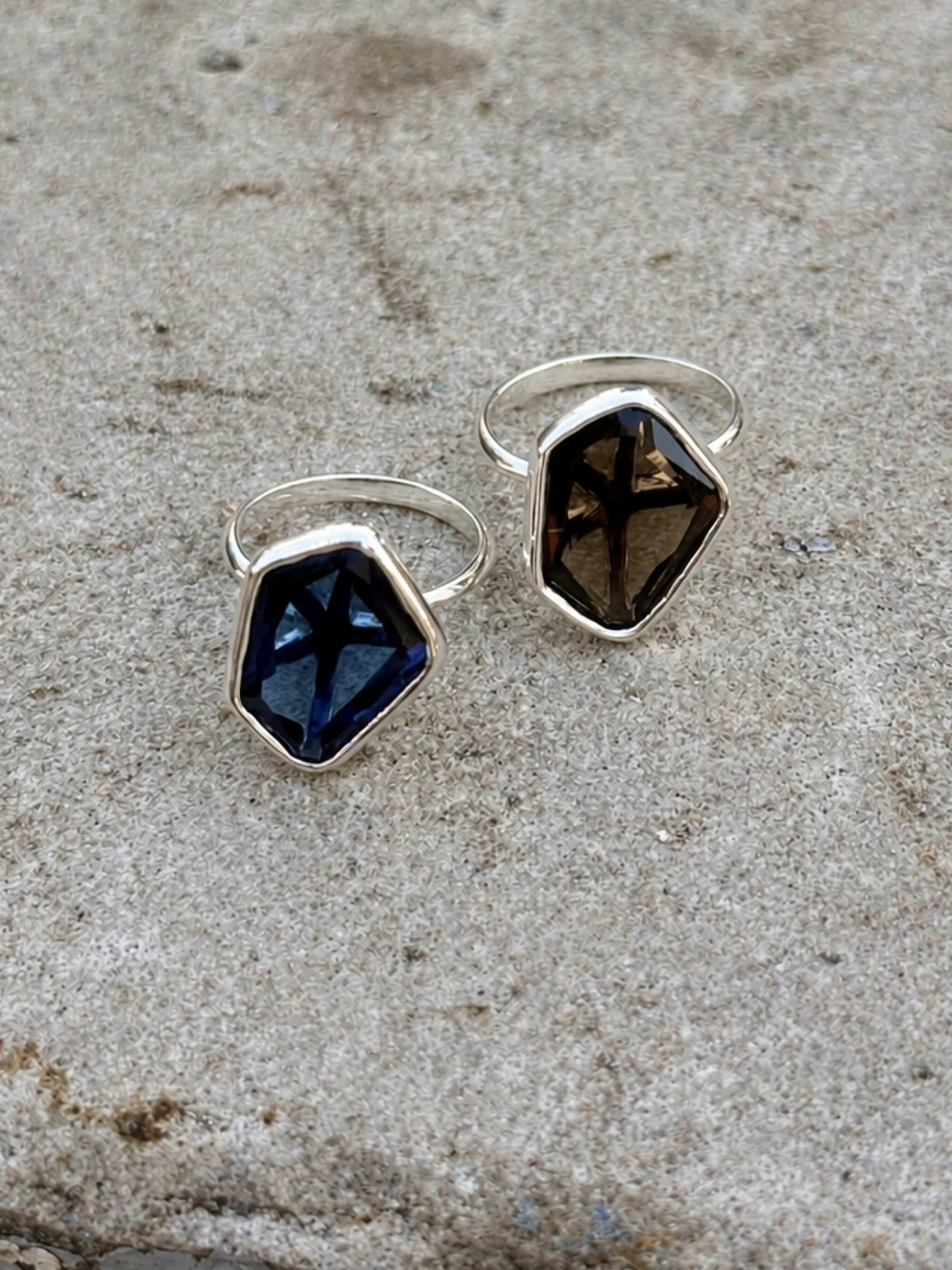 кольцо shinkai blue