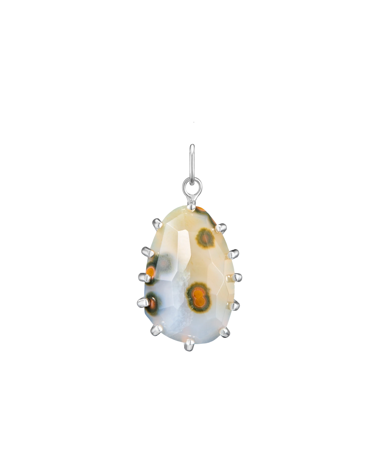 подвеска ocean bloom (яшма)