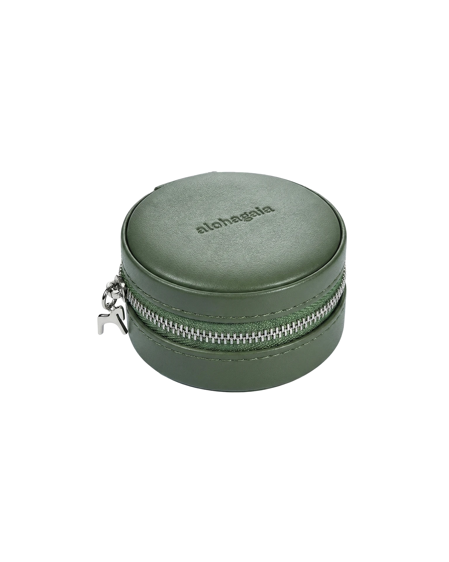 кейс для украшений оливковый