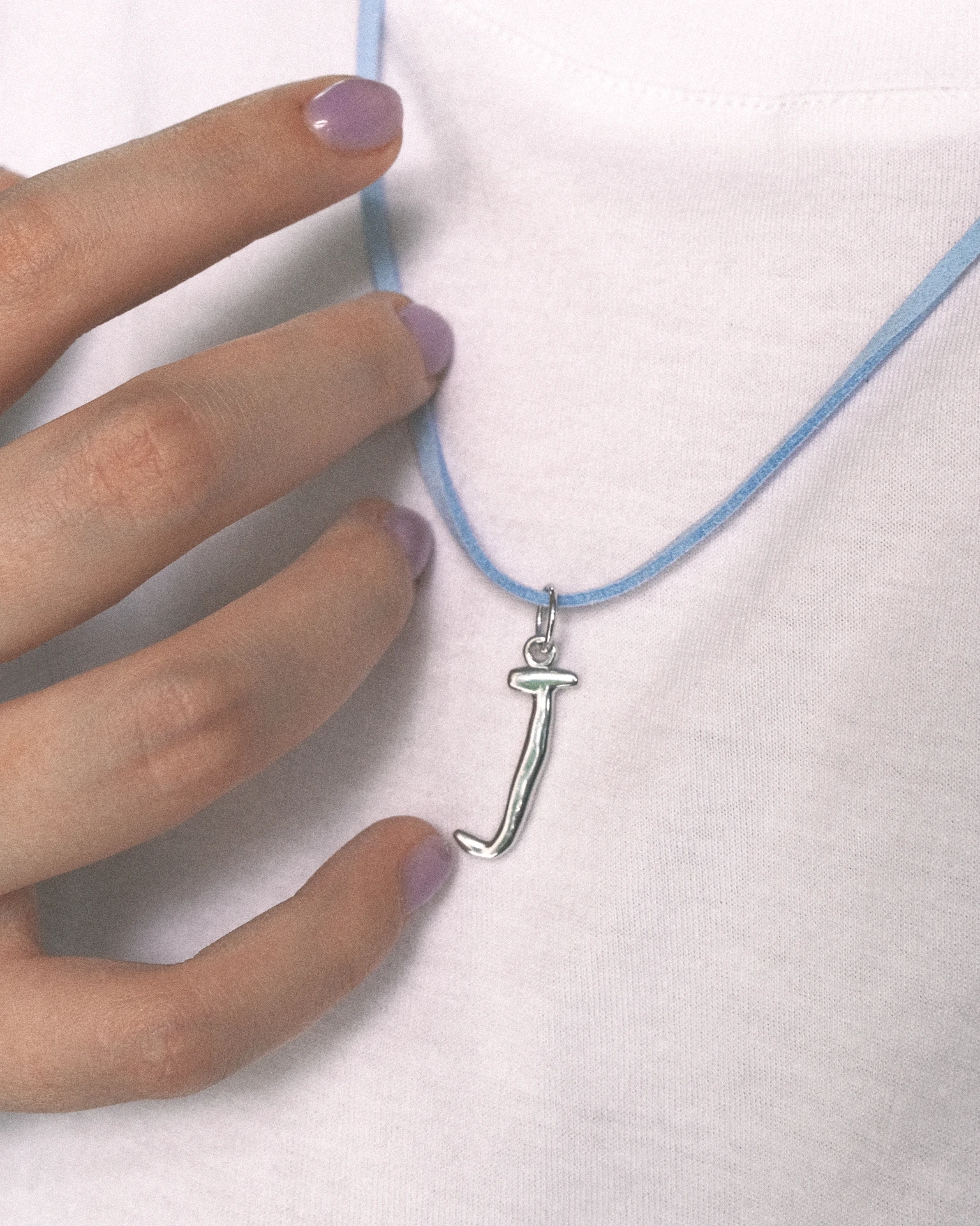 подвеска-буква j (родирование)