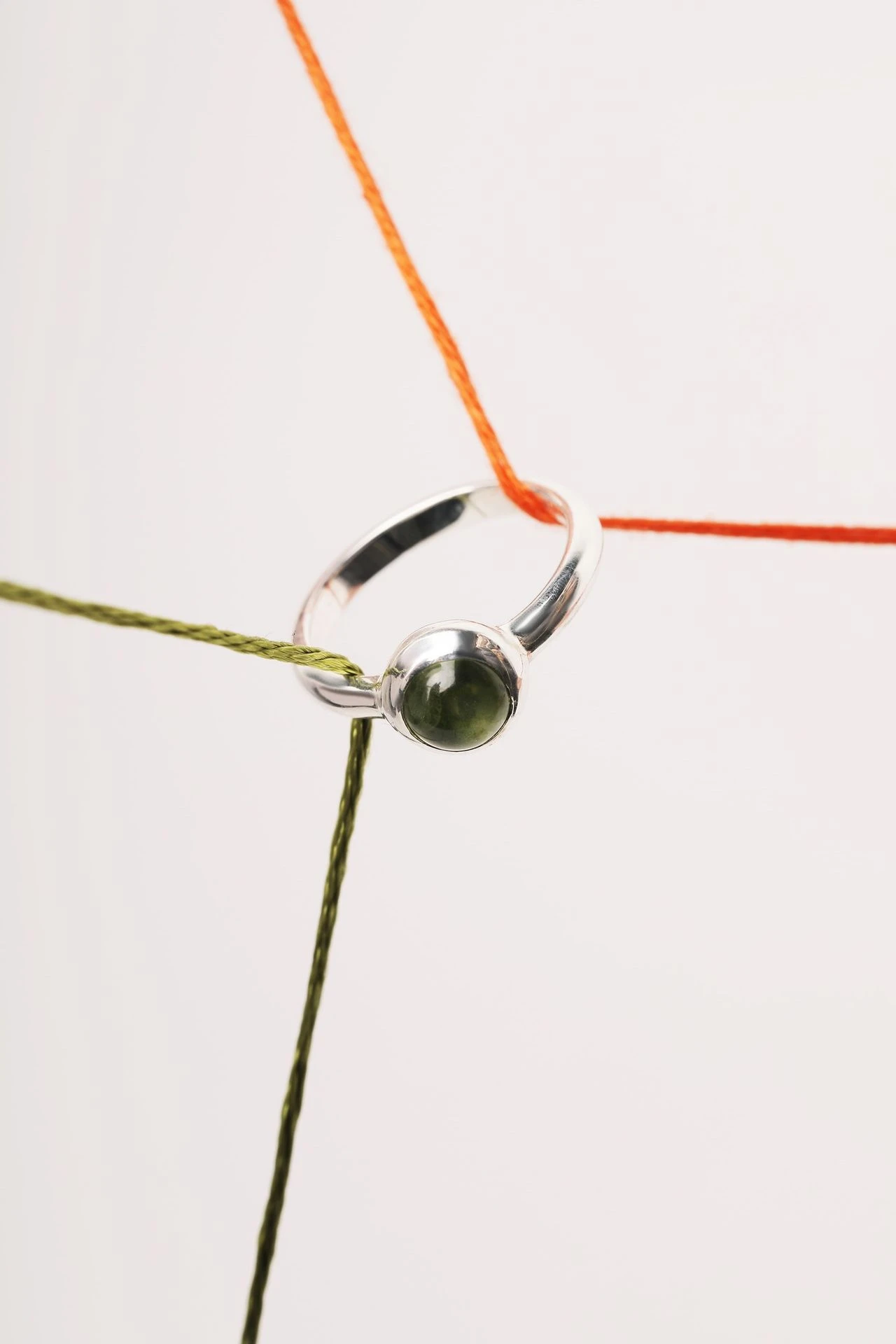 кольцо alpha с перидотом