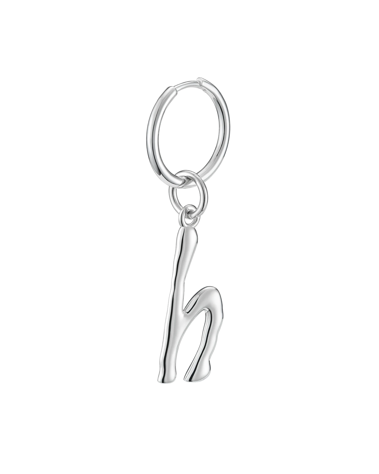 подвеска-буква h (родирование)