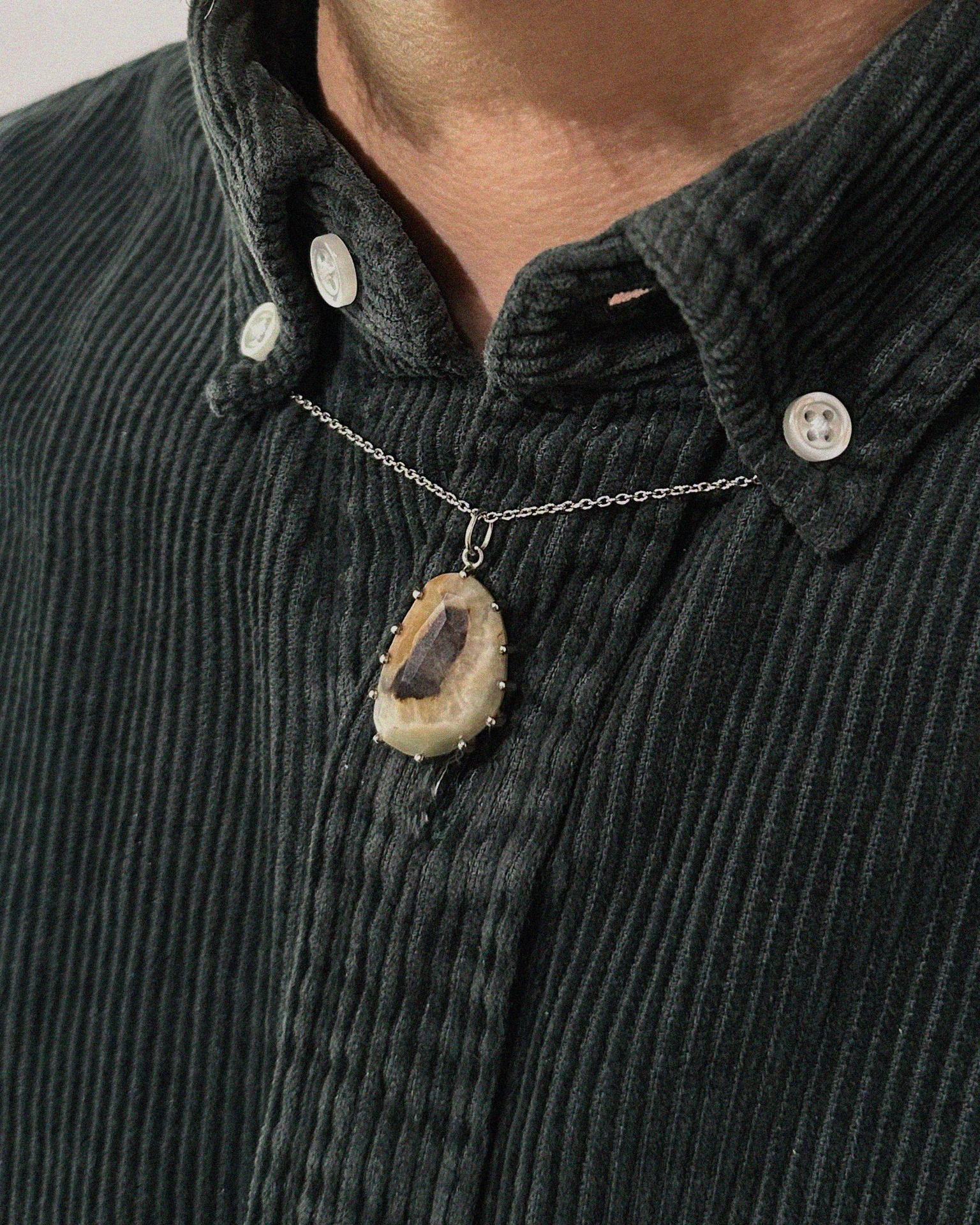 подвеска silent shore (амазонит)