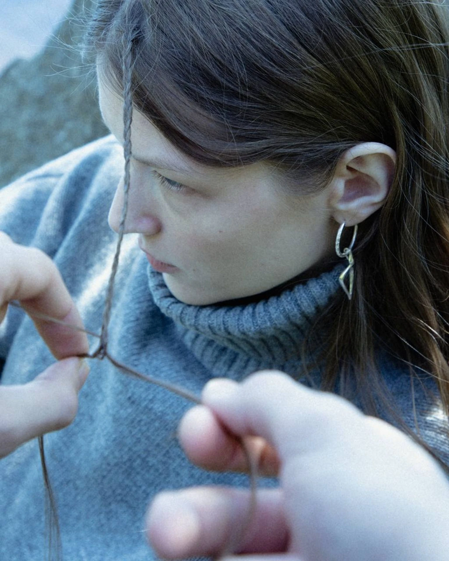 моносерьга ukko на кликере kammi (родирование)