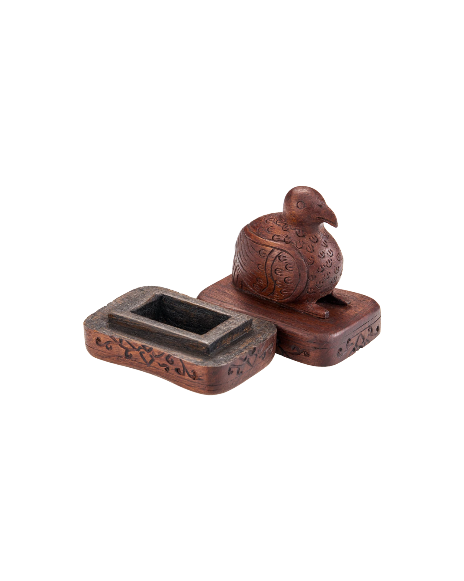 шкатулка в виде птички