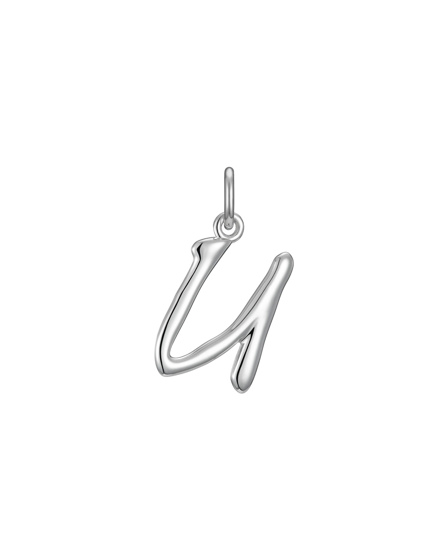 подвеска-буква letter (латунь)