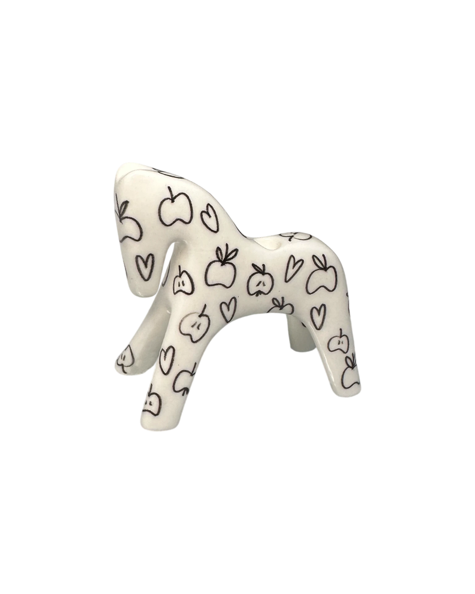 фигурка alohagaia x жечь из фарфора (яблоки)