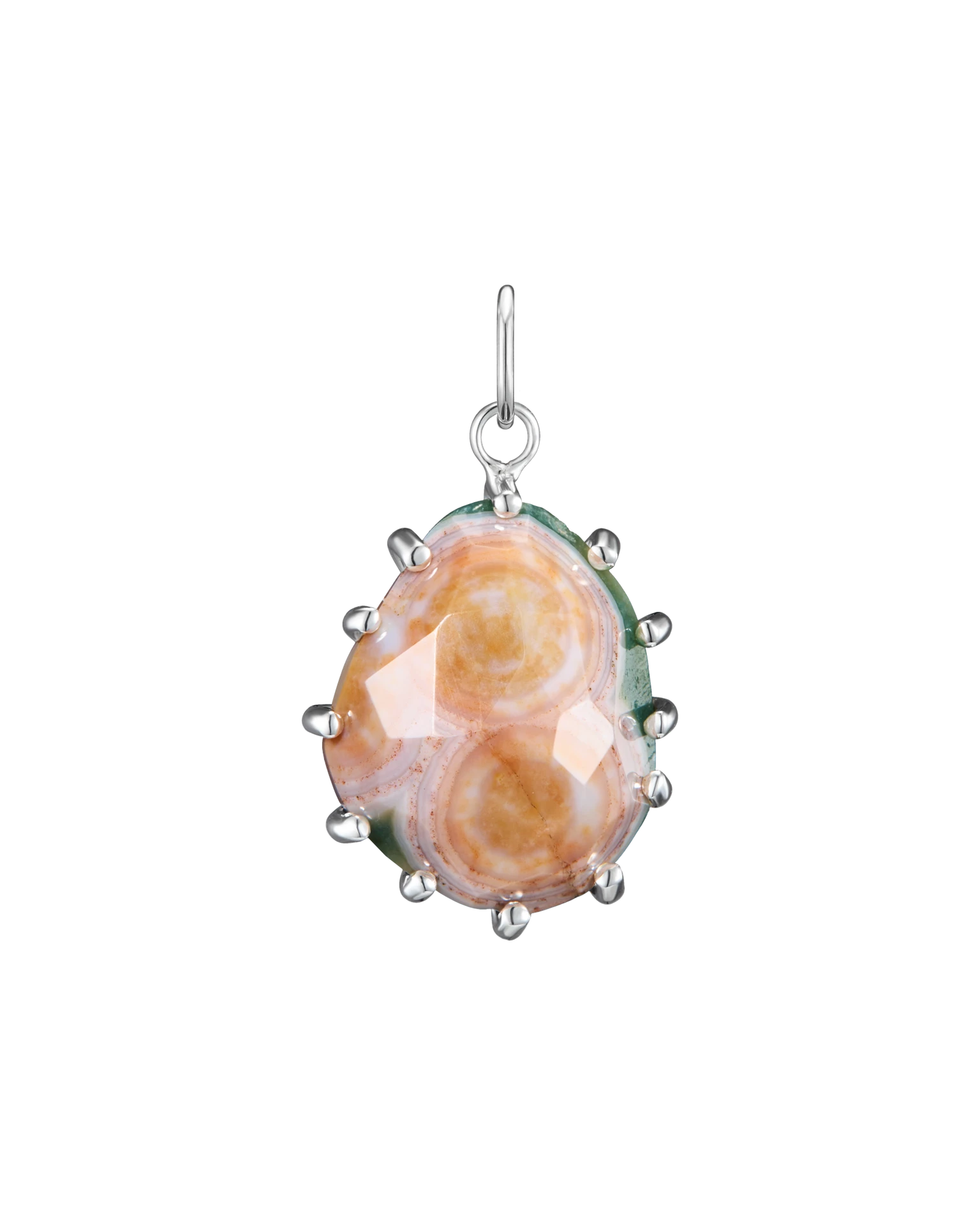 подвеска ocean bloom (яшма)