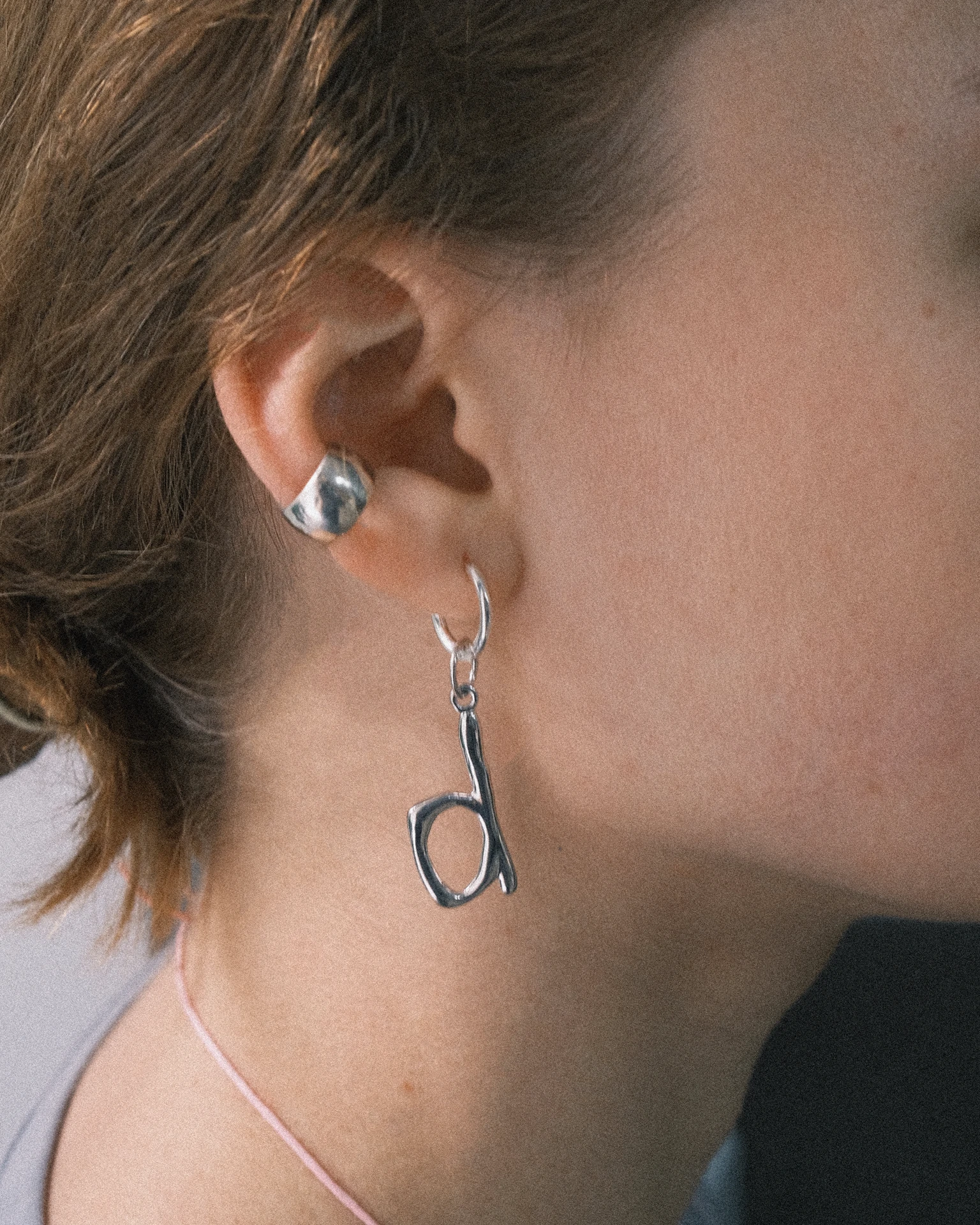 подвеска-буква d на кликере basic (s)