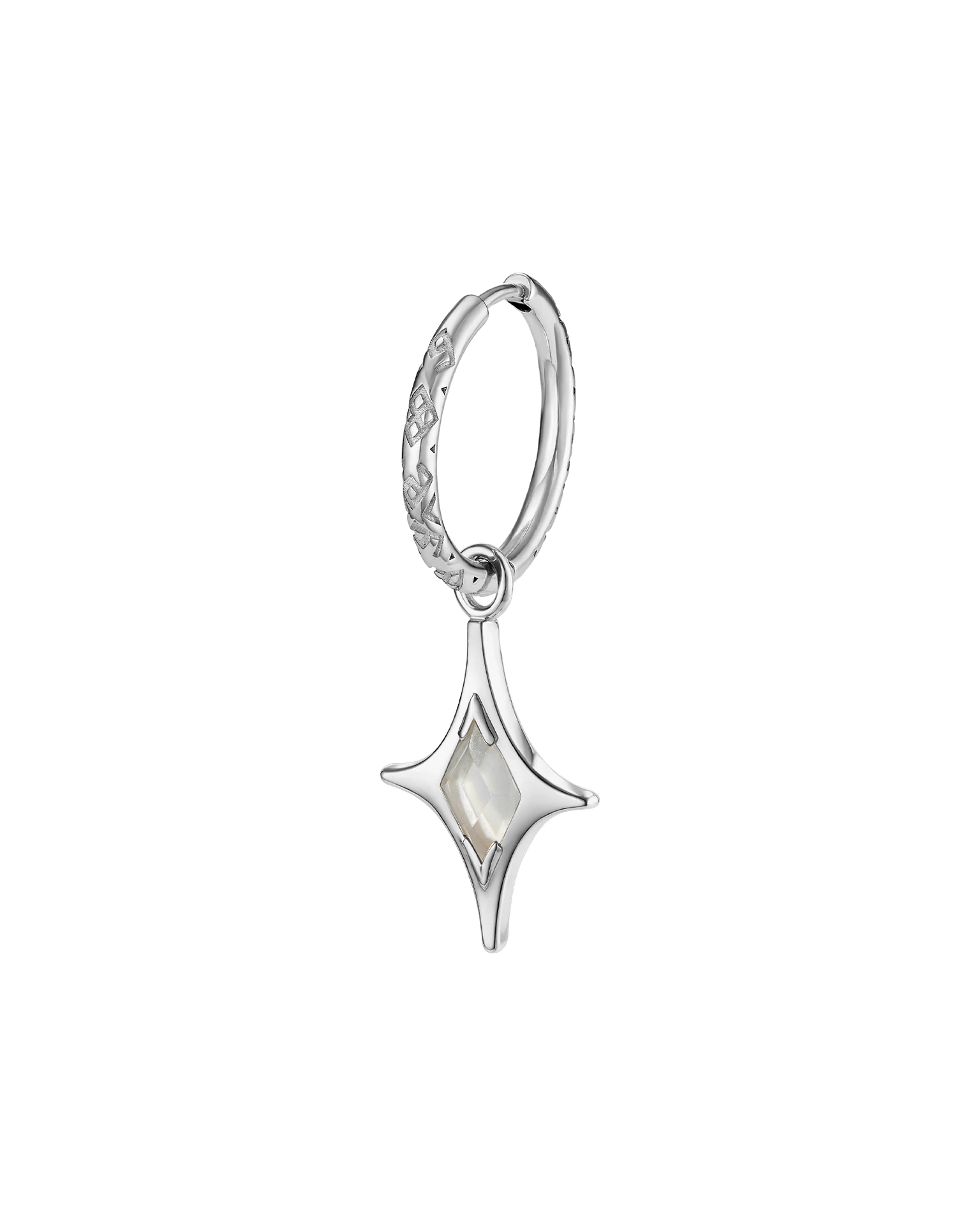 шарм mar с горным хрусталем на кликере armas