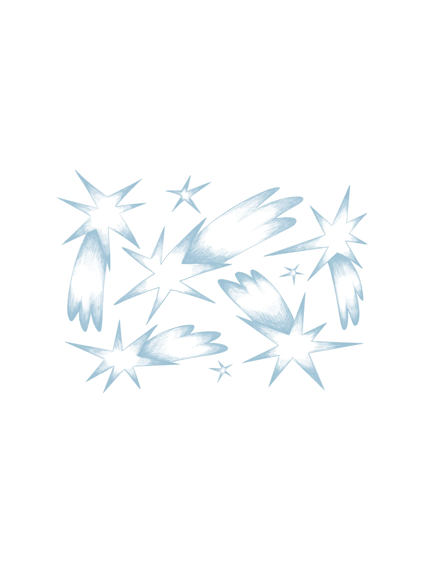 открытка звездочки в буране