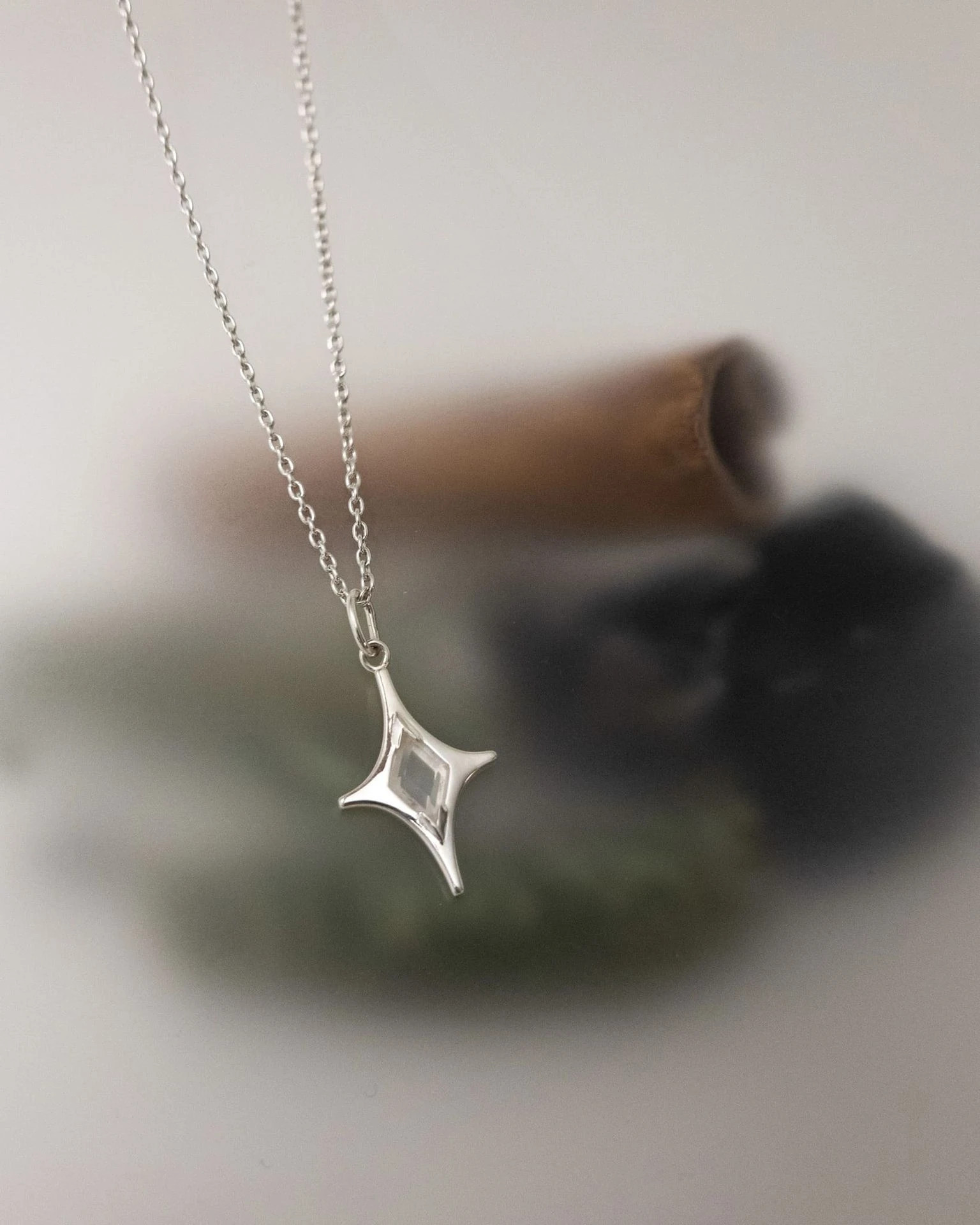 подвеска mar с горным хрусталем