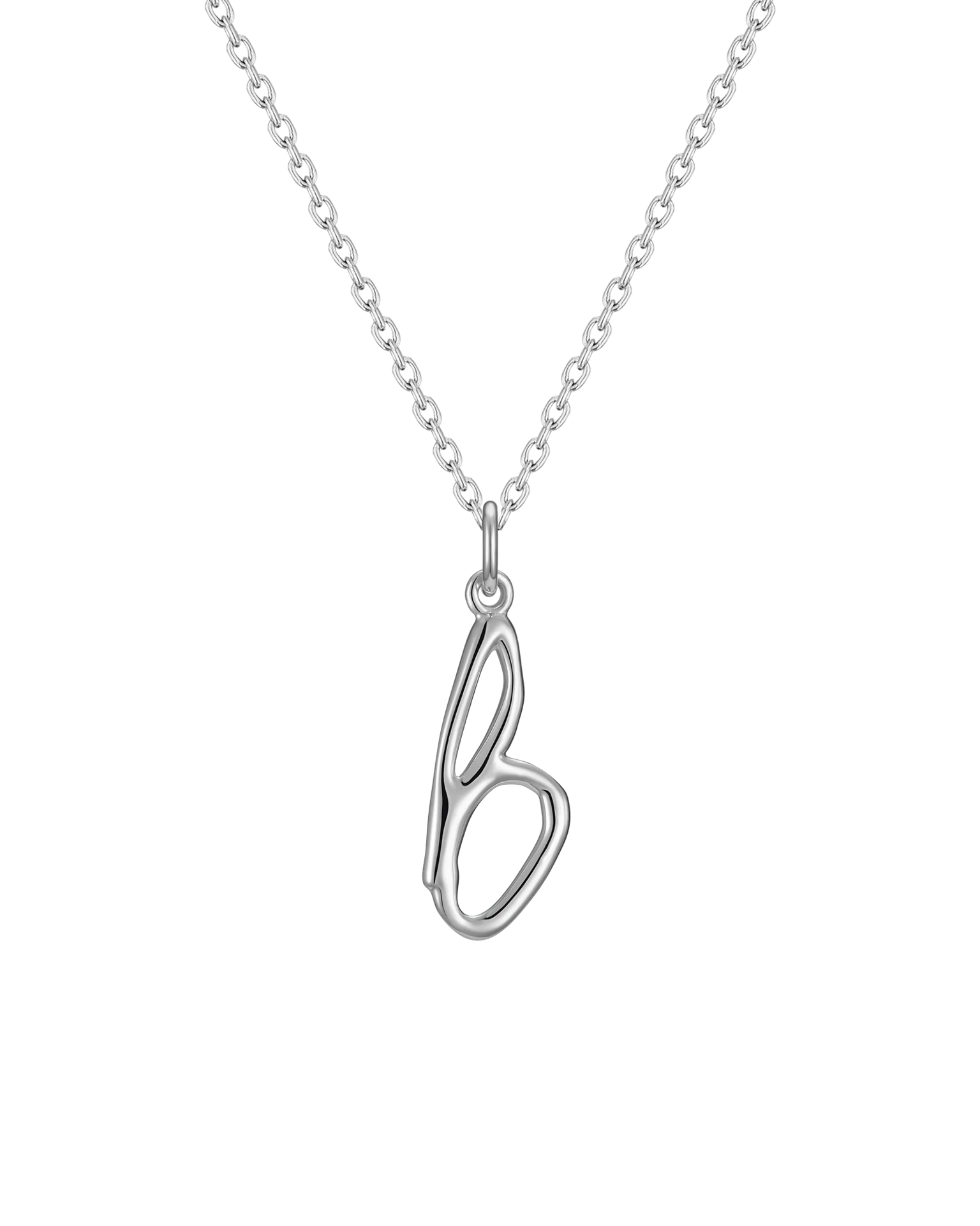 подвеска-буква b (родирование)