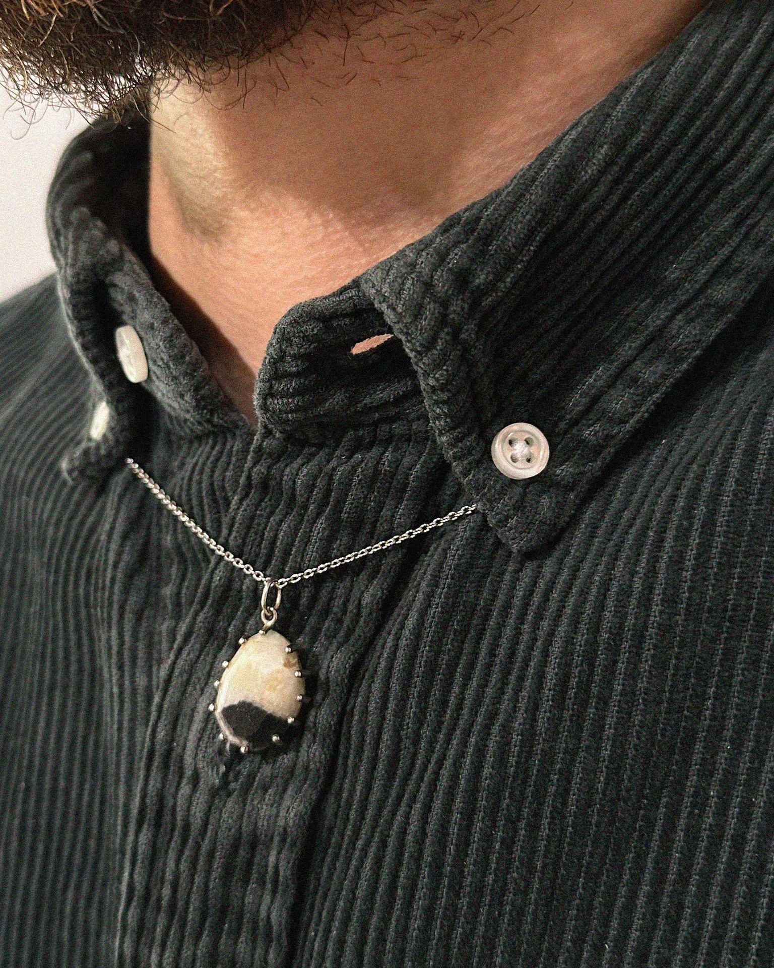 подвеска silent shore (амазонит)