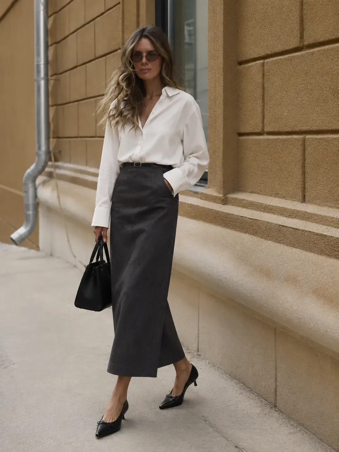 Женственный smart casual