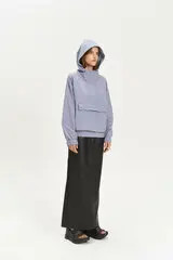 Худи спортивное, голубое