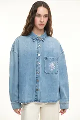 Рубашка (Denim Lover), голубая Рубашка (Denim Lover), голубая