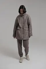 Куртка утепленная, бежевый