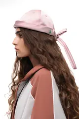 Кепка бини с бантиком (Pinky), розовая Кепка бини с бантиком (Pinky), розовая