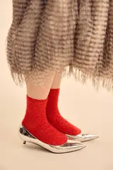 Носки (Полный Джинглбелз), красные