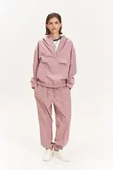 Брюки спортивные, розовые