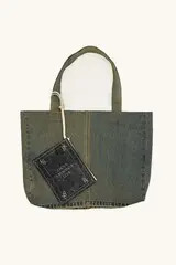 Шоппер из денима (Choux Reading club), винтажный