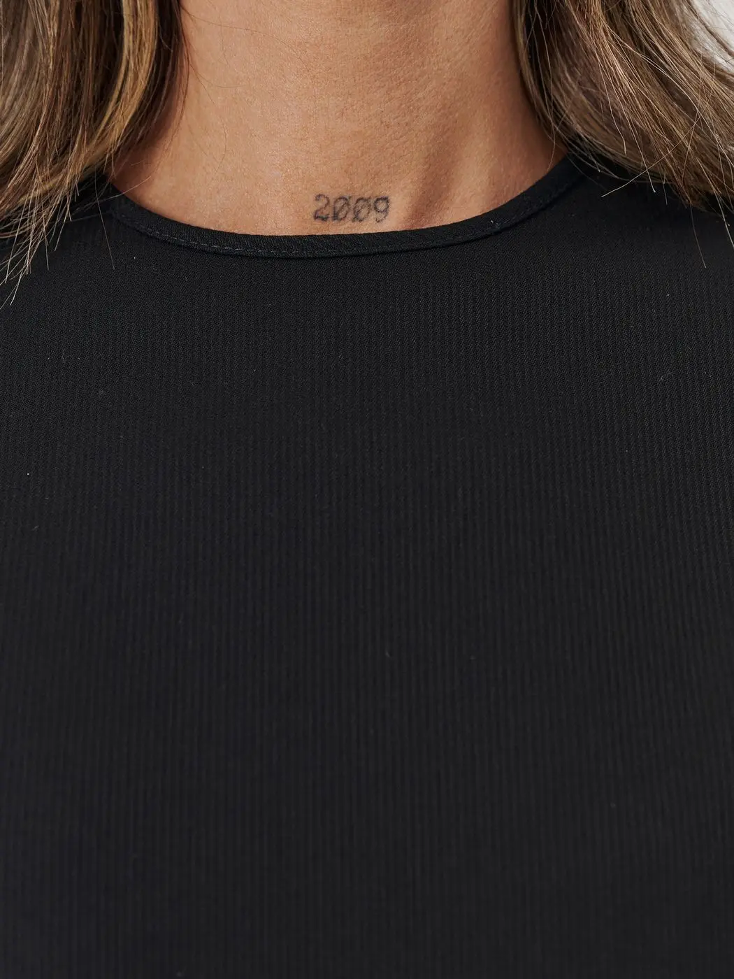 Платье макси с рукавом, черный