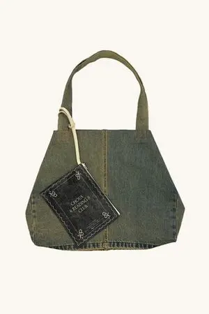 Шоппер из денима (Choux Reading club), винтажный