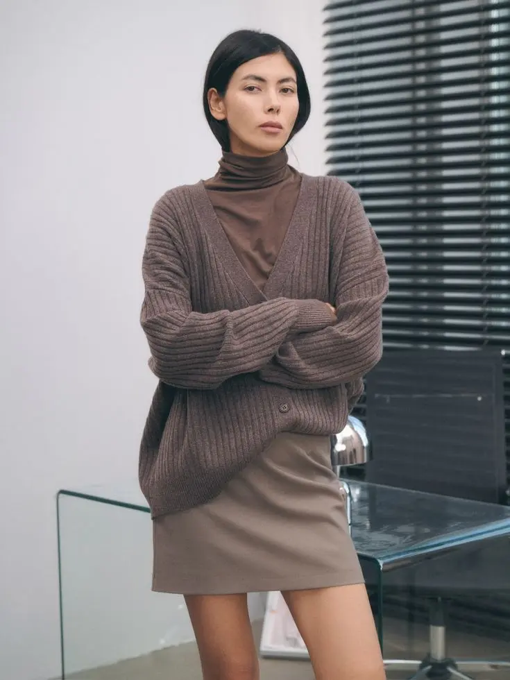 Юбка мини, хаки