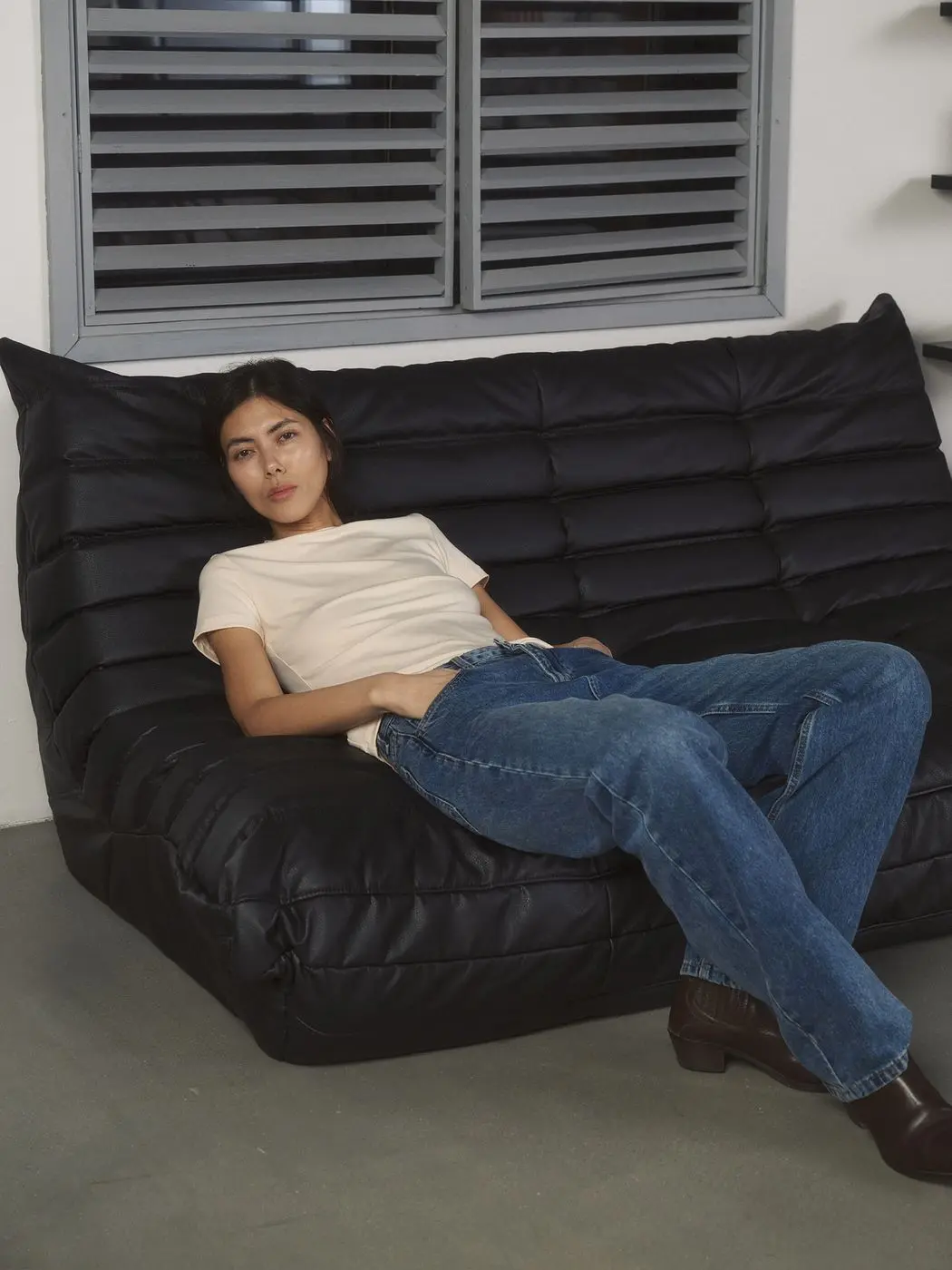 Футболка Slim fit, кремовый