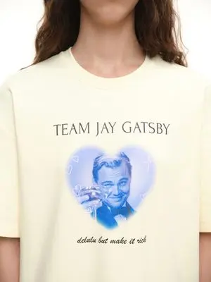Футболка (Team Jay Gatsby), сливочная Футболка (Team Jay Gatsby), сливочная