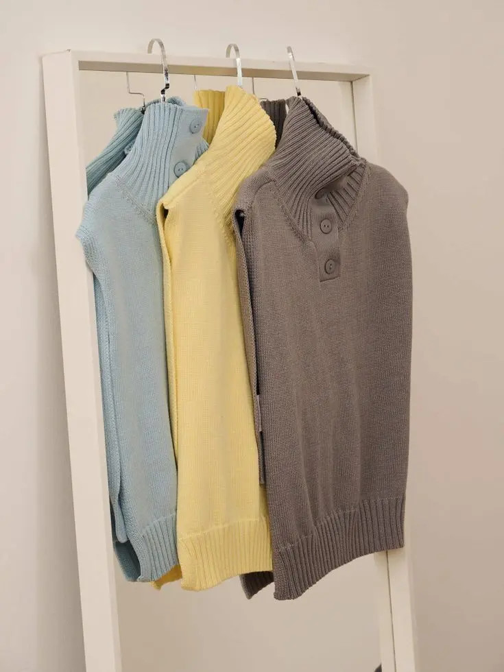 Манишка из хлопка, серый