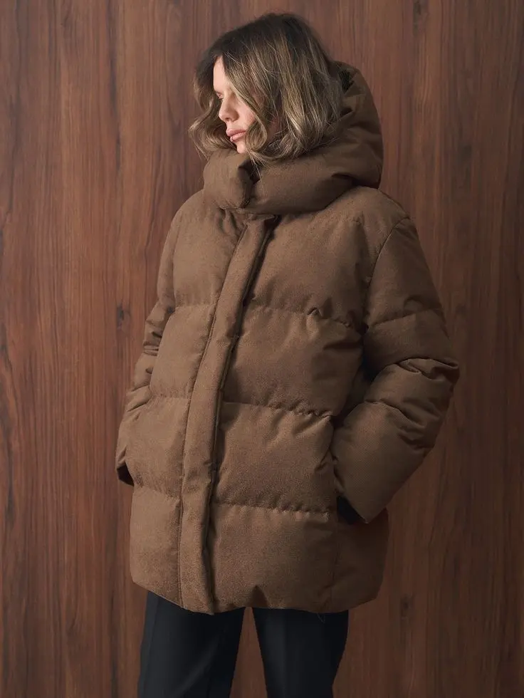 Куртка вельветовая утепленная, карамельный