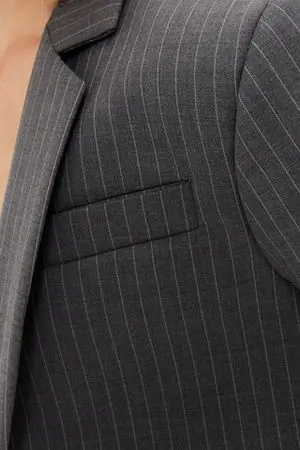 Укороченный жакет ((Money Magnet suit)), серый