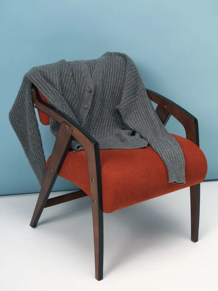 Кардиган с кашемиром, графитовый меланж