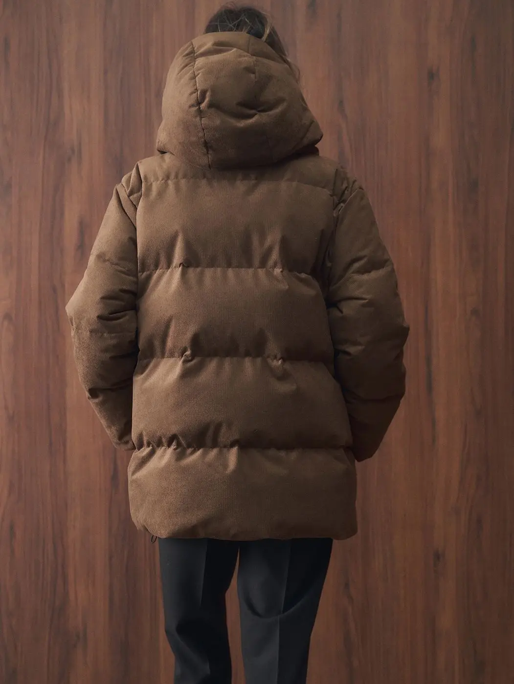 Куртка вельветовая утепленная, карамельный