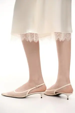 Юбка миди с кружевом (Sunday Skirt), молочная Юбка миди с кружевом (Sunday Skirt), молочная