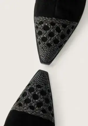 Сапоги Grate x Choux, черные замша