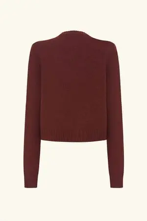 Кардиган из кашемира ((Roselle)), шоколадный