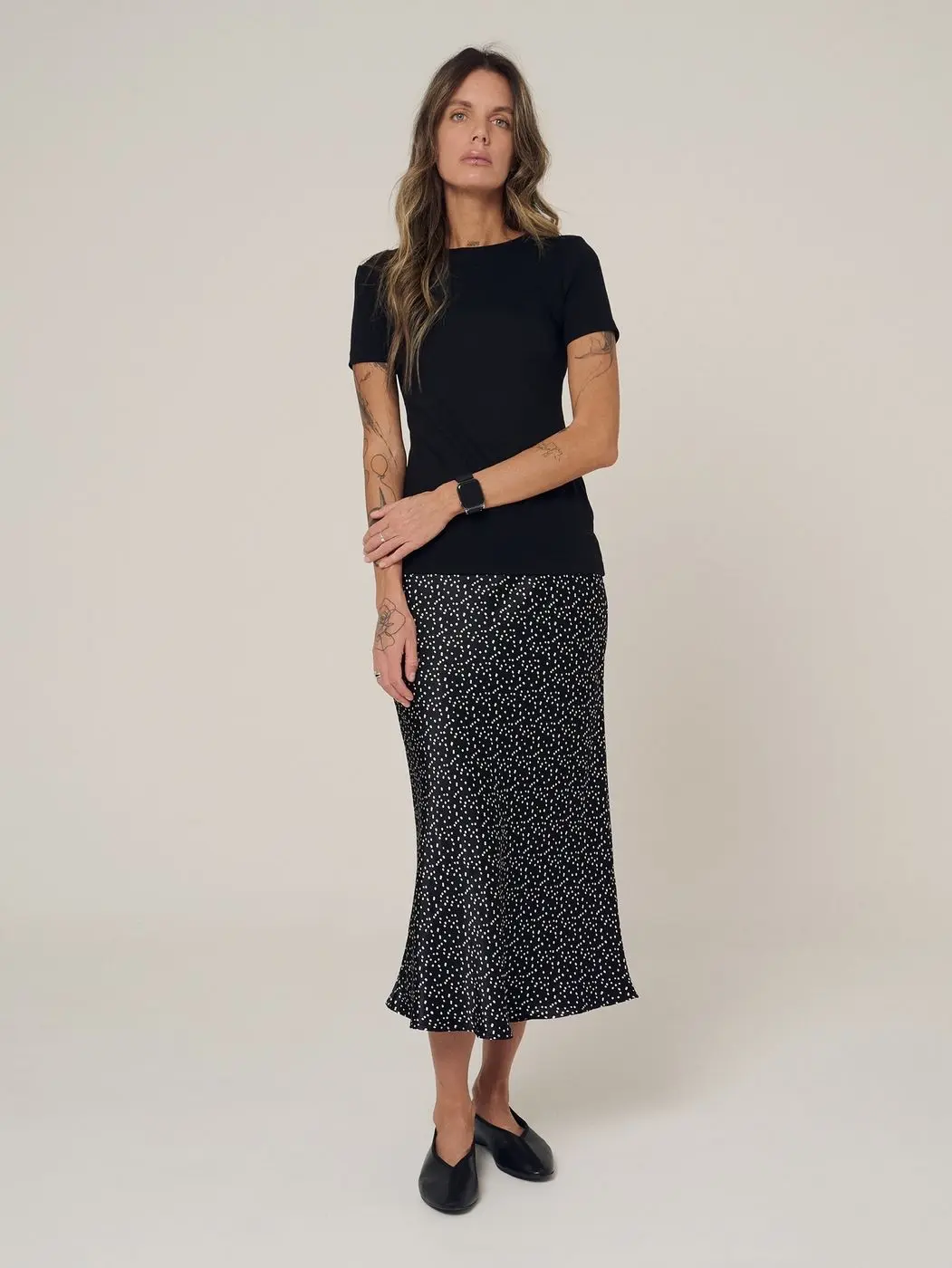 Футболка Slim fit, черный