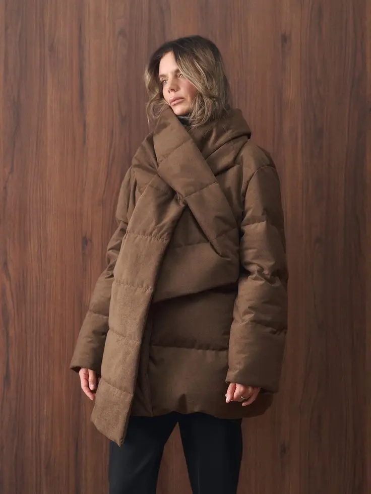 Куртка вельветовая утепленная, карамельный