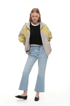 Джинсы укороченные (Brigitte), голубые Джинсы укороченные (Brigitte), голубые
