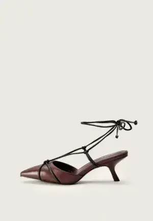 Туфли Grate x Choux, бордовые