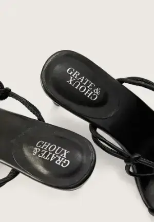 Босоножки Grate x Choux, черные